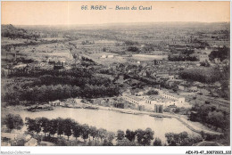 AEXP3-47-0234 - AGEN - Bassin Du Canal  - Agen