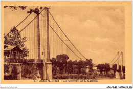 AEXP3-47-0236 - AGEN - La Passerelle Sur La Garonne  - Agen