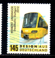 Germany 2017, Used,  Michel 3349, Light Rail Stuttgart (1) - Used Stamps