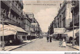 AEXP3-47-0232 -AGEN - Boulevard De La République  - Agen