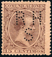Madrid - Perforado - Edi * 219 - "RHS" - Unused Stamps