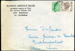 Cover Naar Leuven - "Alliance Agricole Belge, Beaumont" - 1970-1980 Elström