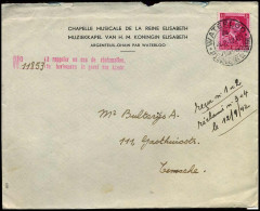 528 Op Brief - 'Chapelle Musicale De La Reine Elisabeth / Muziekkapel Van H.M. Koningin Elisabeth, Argenteuil-Ohain' - 1936-1957 Offener Kragen