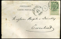 68 Op Carte Postale Van Roulers Naar Turnhout Op 31/12/1902 - 1893-1907 Armarios