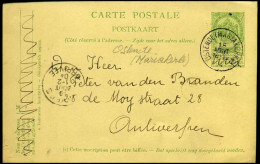 Postkaart  / Carte Postale - Naar Antwerpen - 1893-1907 Coat Of Arms