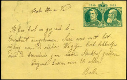 Postkaart  / Carte Postale - Naar Antwerpen - 1893-1907 Stemmi