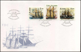 FDC - Aland - Sailing Ships - Aland