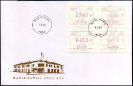 FDC - Aland - ATM -- Mariehamns Posthus - Aland