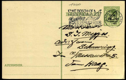 Briefkaart Van Amsterdam Naar Den Haag - 29/07/1938 - Entiers Postaux