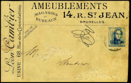 Postkaart / Carte Postale - 'Ameublements Léon Cambier, Bruxelles' - Sonstige & Ohne Zuordnung