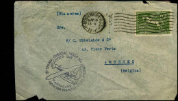 Airmail Cover To Antwerp, Belgium - Paraguay