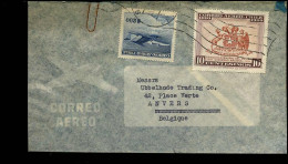 Airmail Cover To Antwerp, Belgium  - Chili