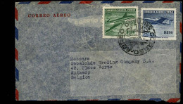 Airmail Cover To Antwerp, Belgium - "Schauby Gundermann, Sucesores De Schaub. Keller Y CIA., Santiago De Chile" - Chile
