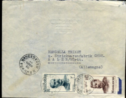 Cover To Aalen, Germany - Madagaskar (1960-...)