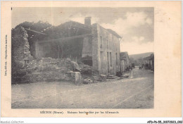 AFDP6-55-0611 - MECRIN - Maison Bombardées Par Les Allemands  - Commercy