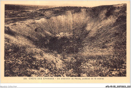 AFDP5-55-0607 - CRÊTE DES EPARGES - Une Entonnoir Des Mines - Profond De 15 Mètres   - Autres & Non Classés