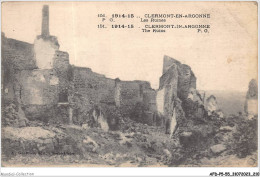 AFDP5-55-0601 - CLERMONT-EN-ARGONNE - Les Ruines  - Clermont En Argonne