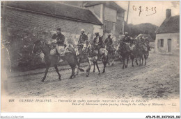AFDP5-55-0587 - LA GUERRE 1914-15 - Patrouille De Saphis Marocains Traversant Le Village De RIBECOURT  - Autres & Non Classés