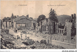 AFDP5-55-0581 - L'ARGONNE - Les Ruines De Clermont  - Clermont En Argonne