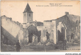 AFDP5-55-0571 - GUERRE 1914-1915 - Environs De Lunéville - DROUVILLE Après Le Bombardement  - Autres & Non Classés