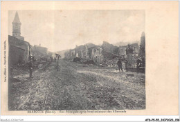 AFDP5-55-0575 - MARBOTTE - Rue Principale Après Bombardement Des Allemands  - Commercy