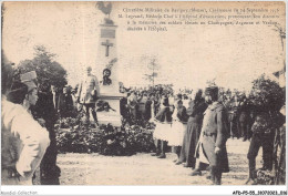 AFDP5-55-0504 - Cimetière Militaire De REVIGNY - Cérémonie Du 24 Septembre 1916 M Legrand - Médecin Chef à L'hôpital  - Revigny Sur Ornain