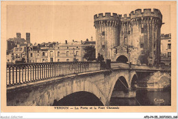 AFDP4-55-0470 - VERDUN - La Porte Et Le Pont Chaussée - Verdun