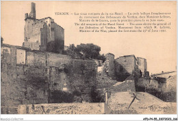 AFDP4-55-0469 - VERDUN - Les Vieux Remparts De La Rue Mazel - Verdun