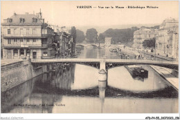 AFDP4-55-0464 - VERDUN - Vue Sur La Meuse - Bibliothèque Militaire - Verdun