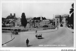 AFDP4-55-0463 - VERDUN - Les Bords De La Meuse - Vue Générale - Verdun