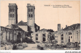 AFDP4-55-0412 - VERDUN - La Cathédrale Et L'évêché - Verdun