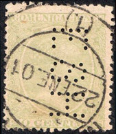 Madrid - Perforado - Edi O 220 - "ESH" (Banco) - Used Stamps