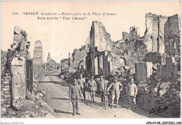 AFDP4-55-0399 - VERDUN - Bombardé - Ruines Près De La Place D'armes - Verdun