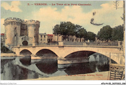 AFDP4-55-0389 - VERDUN - La Tour Et Le Pont Chaussée - Verdun