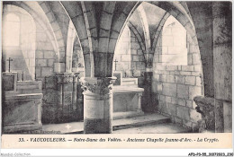 AFDP3-55-0380 - VAUCOULEURS - Notre-dame Des Voûtes - Ancienne Chapelle Jeanne D'arc - La Crypte - Commercy