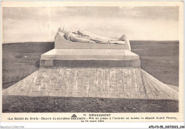 AFDP3-55-0337 - DOUAUMONT - Le Soldat Du Droit - Oeuvre Du Sculpteur Descatoire - Douaumont