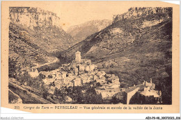 AEXP9-48-0838 - GORGES-DU-TARN - PEYRELEAU - Vue Générale Et Entrée De La Vallée De La Jonte  - Gorges Du Tarn