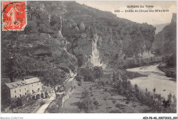 AEXP8-48-0775 - GORGES-DU-TARN - Entrée Du Cirque Des Beaumes  - Gorges Du Tarn