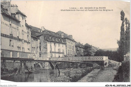 AEXP8-48-0753 - BAGNOLS-LES-BAINS - Etablissement Thermal Et Passerelle Des Baigneurs  - Mende