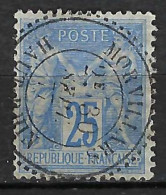 FRANCE Classique, B Obl. CAD Perlés: Morvillars (Ht Rhin, Aujourd'hui TdB) Sur Y&T 78 - 1876-1898 Sage (Tipo II)