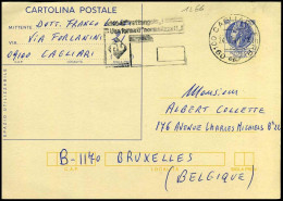 Cartolina Postale - To Brussels, Belgium - 1971-80: Marcophilia