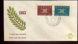 FDC - Holland - 1963