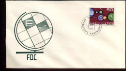 FDC - Liechtenstein - 1961