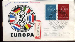 FDC - Belgium - 1959