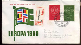 FDC - Holland - 1959