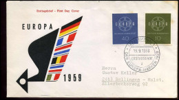 FDC - Bundespost - 1959