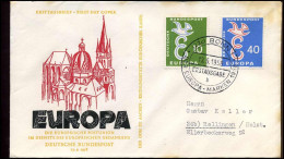 FDC - Bundespost - 1958