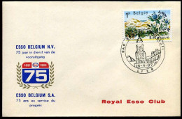 1409 - FDC - Westhoek  - Royal Esso Club - Stempel : Lier - 1961-1970