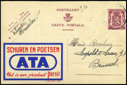 675 - ATA, Schuren En Poetsen - Werbepostkarten