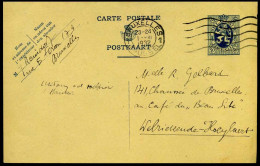 Carte Postale / Postkaart Van Bruxelles Naar Hoeylaert - Cartoline 1909-1934